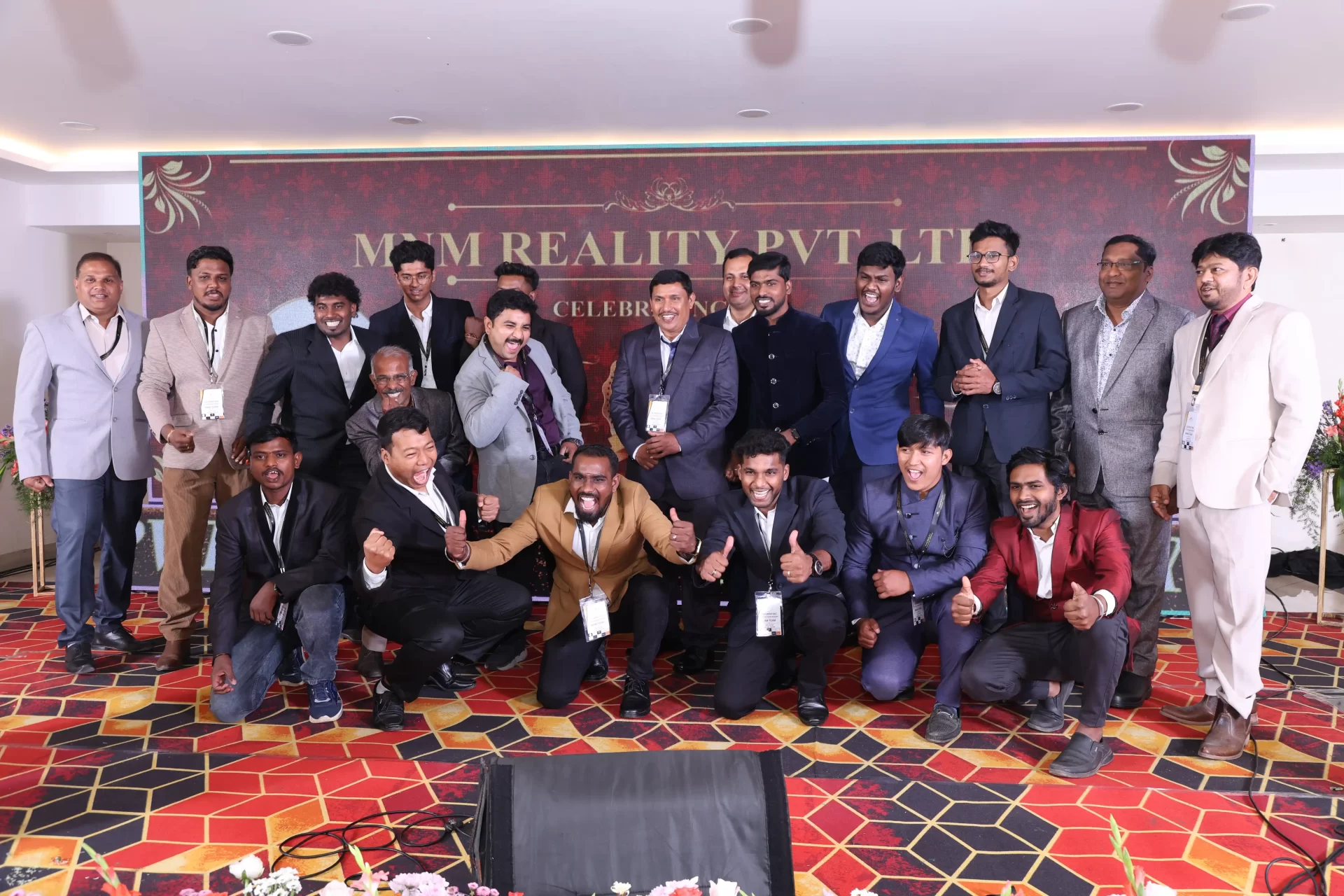 MNM Enterprises Anniversary Celebration decoration and event setup