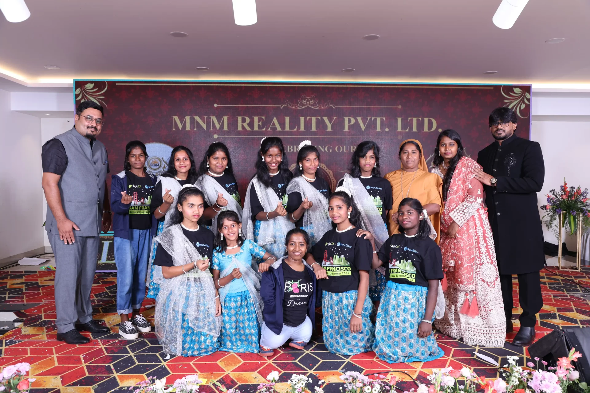 MNM Enterprises Anniversary Celebration joyful team celebration