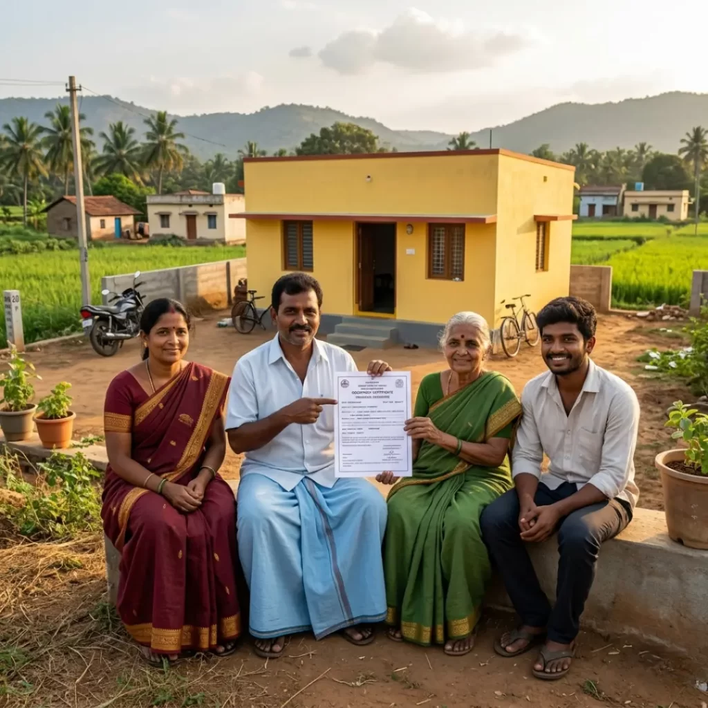 House construction rules Karnataka for 30x40 rural plots with relaxed occupancy certificate norms