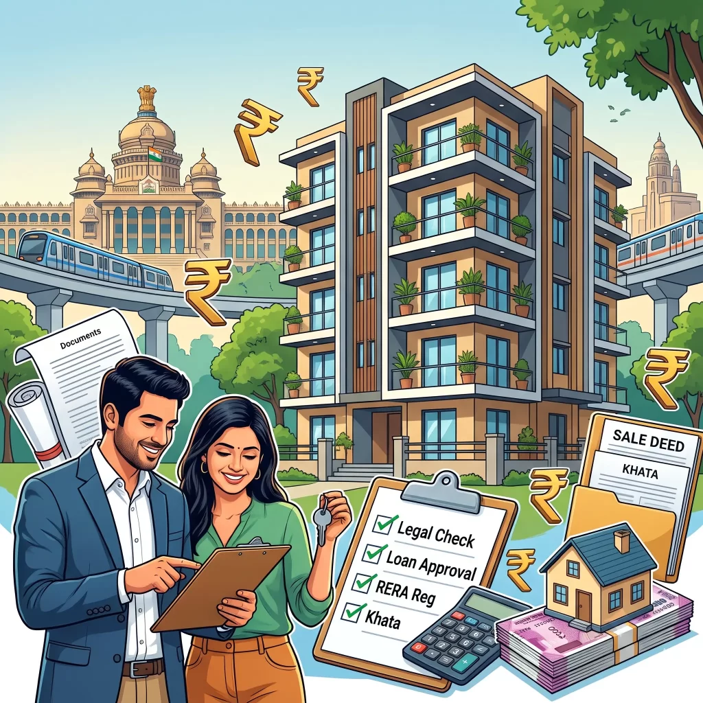 How to buy a flat in Bangalore with MNM Enterprises